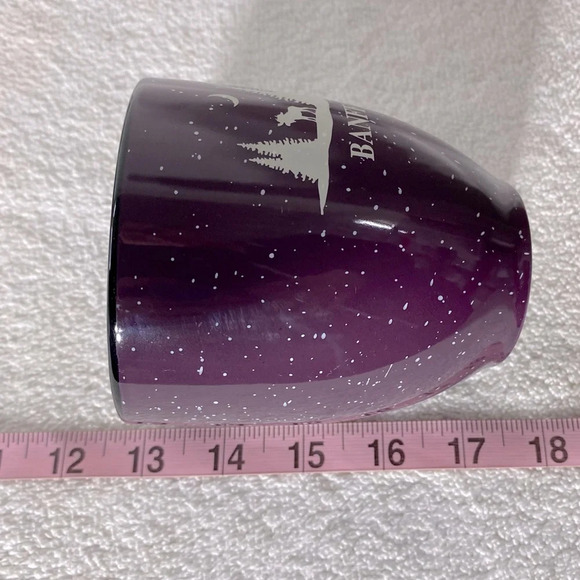 Purple Ceramic Banff Forest Moose Souvenir Mug - Picture 13 of 13